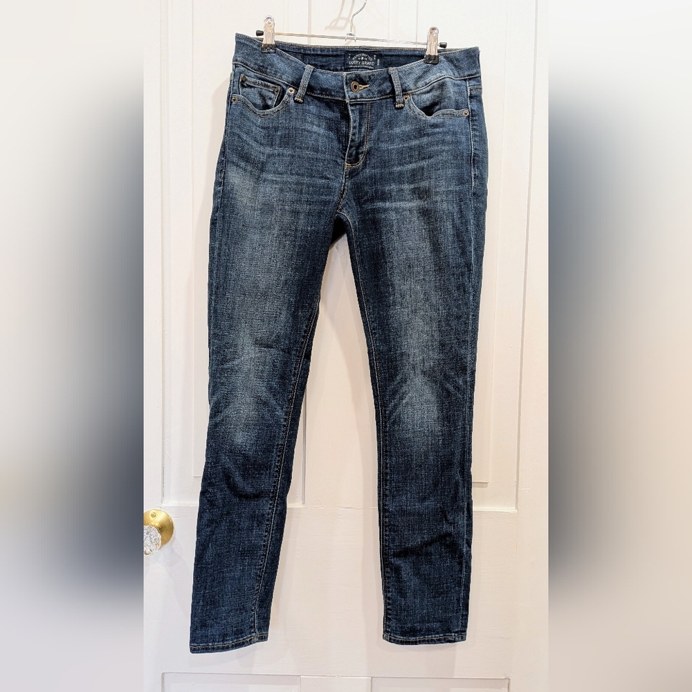Lucky Brand Lolita Skinny Blue Women's Jeans | 6 28 waist